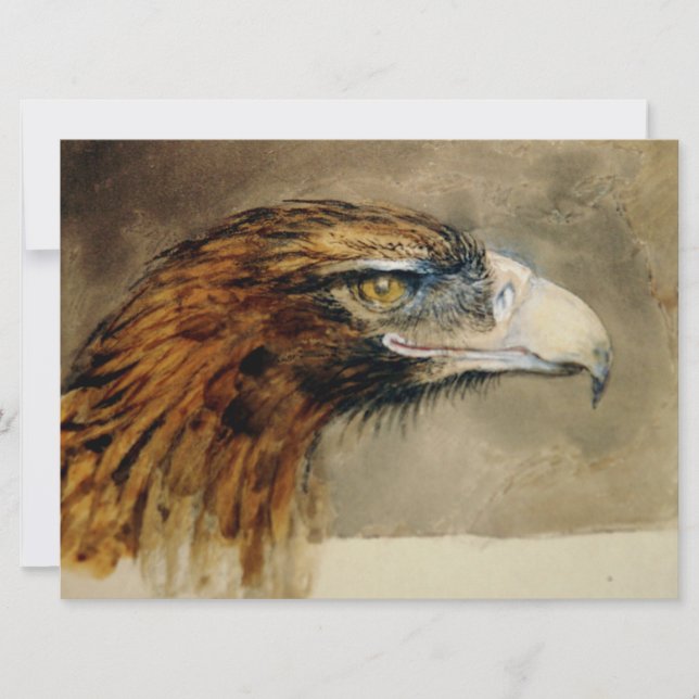 Eagles Head (av John Ruskin) Kort (Framsida)