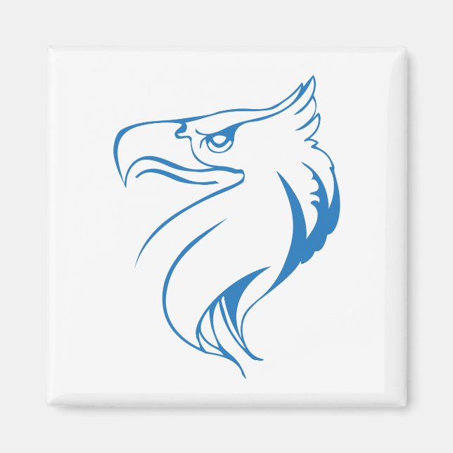 Eagles huvud magnet (Framsidan)