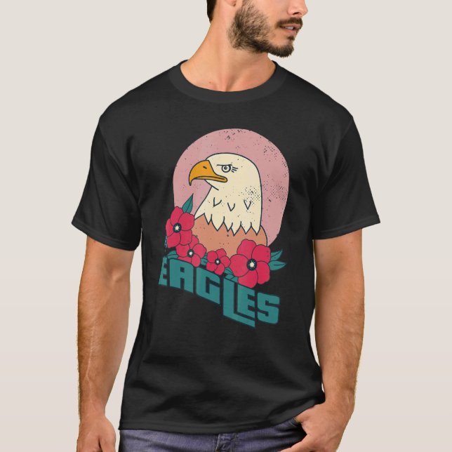 Eagles I love birds av ber Falconry Falcons och H T Shirt (Framsida)