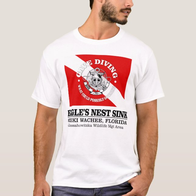 Eagles Nest Sink (bästa grottor) T Shirt (Framsida)