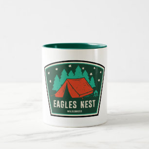 Eagles Nest Wilderness Colorado Camping Två-Tonad Mugg