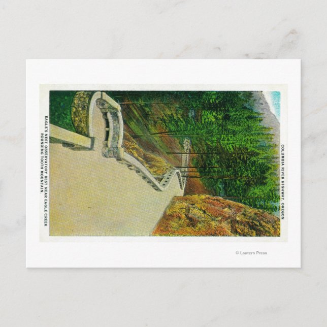 Eagles observationscentrum för nordhavsviken i Col Vykort (Framsida)