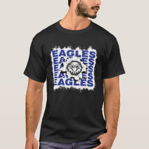 Eagles School Sportfantast Team Spirit Mascot Gift T Shirt