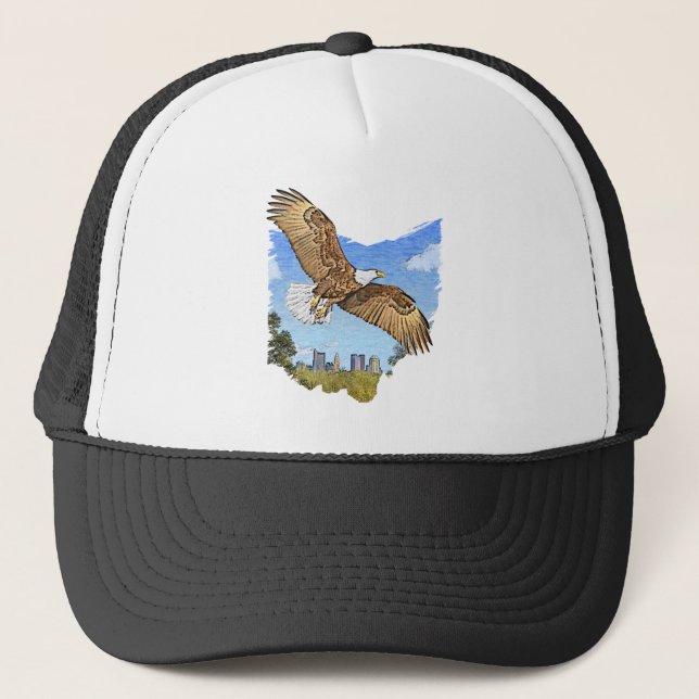 Eagles Scioto River Columbus Ohio Hat Keps (Framsida)
