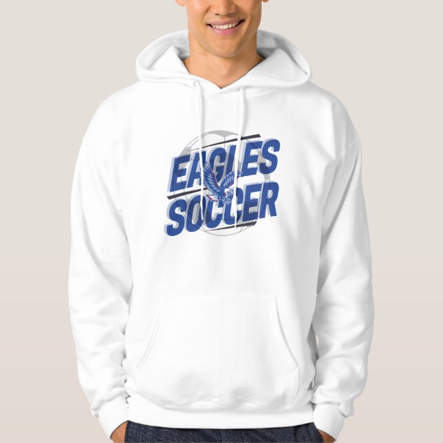 Eagles Soccer LB, GraphicLoveShop Hoodie (Framsida)