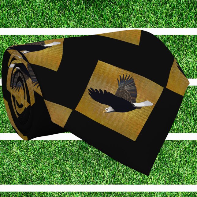 Eagles Sports Black Guld Necktie Slips (Skapare uppladdad)