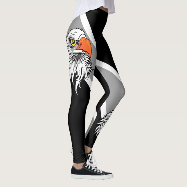Eagles Sports Football Basketball Baseball Leging Leggings (Höger)