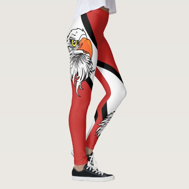 Eagles Sports Football Basketball Baseball Leging Leggings (Höger)