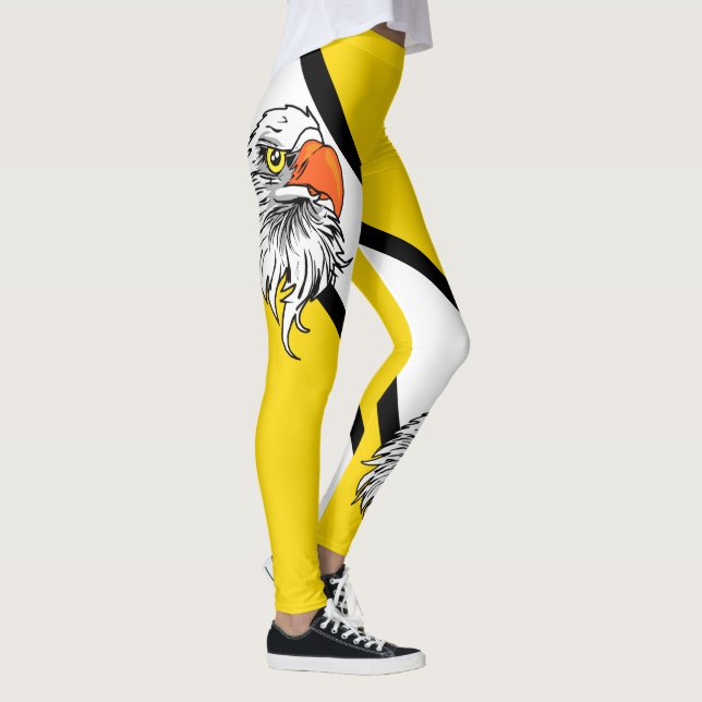 Eagles Sports Football Basketball Baseball Leging Leggings (Höger)