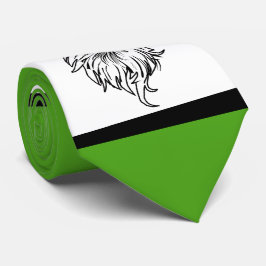 Eagles Sports Grönt White Necktie Slips