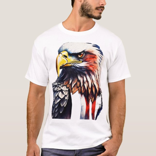 Eagles styrka: Frihetssymbol T Shirt (Framsida)