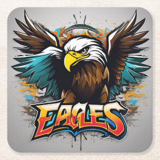 Eagles Underlägg Papper Kvadrat