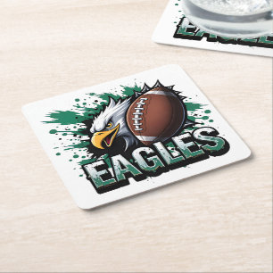 Eagles Underlägg Papper Kvadrat