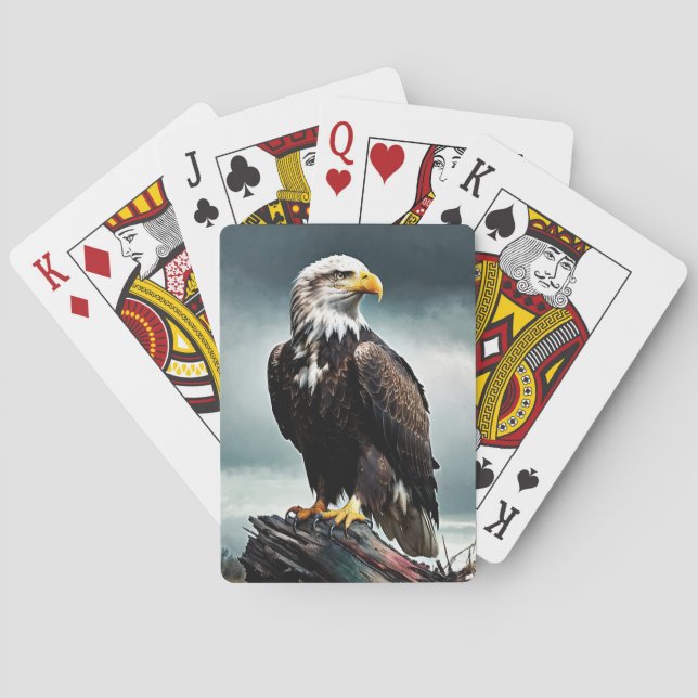 Eagles vaksamhet casinokort (Baksidan)