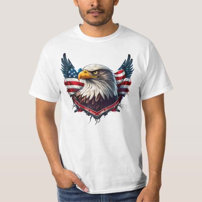Eagles vaksamhet t shirt (Framsida)