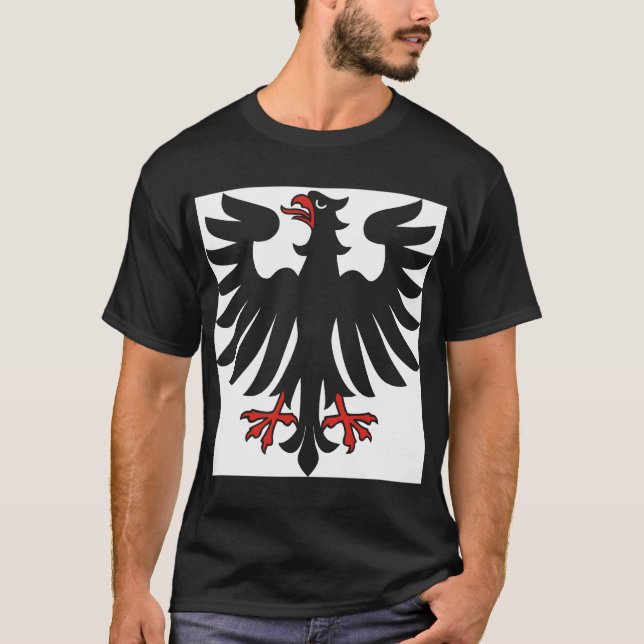 EagleShirt BlackRW Tee Shirt (Framsida)