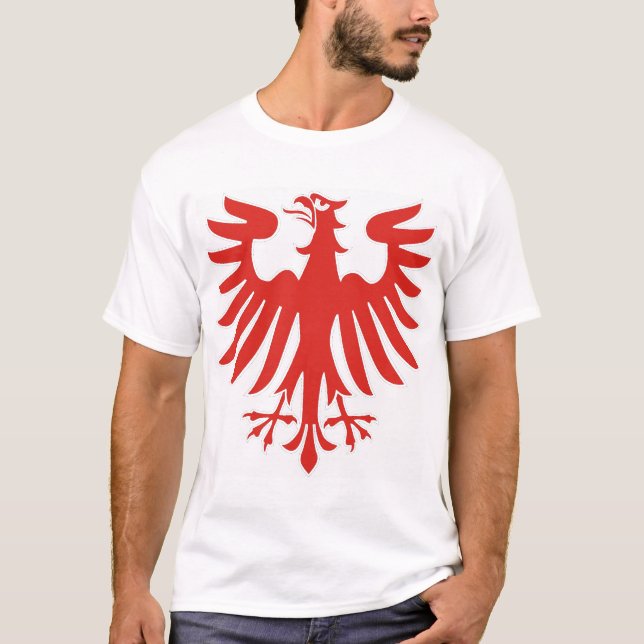 EagleShirt RedNL Tee Shirt (Framsida)