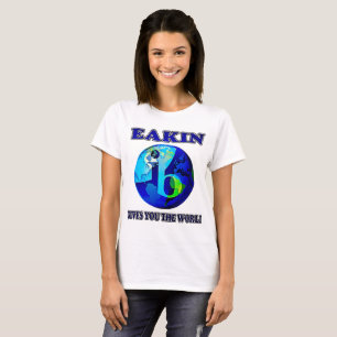 Eakin "ib" skjorta tee shirt