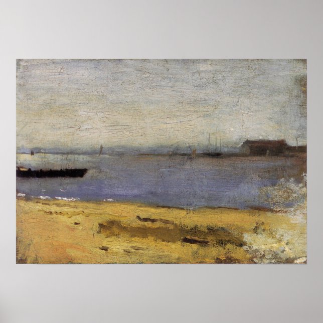 Eakins - Delaware River Scene 1881 Poster (Framsidan)