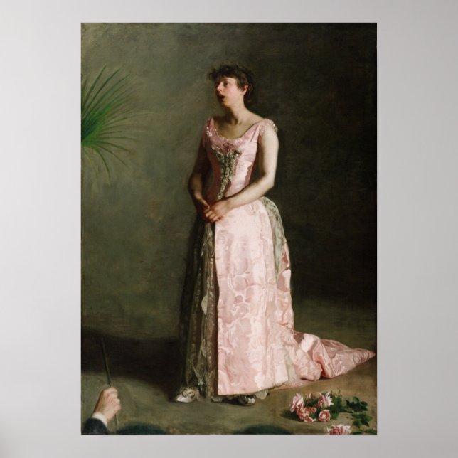 Eakins - konsertsångaren poster (Framsidan)