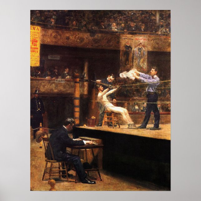 Eakins - mellan 1899 poster (Framsidan)