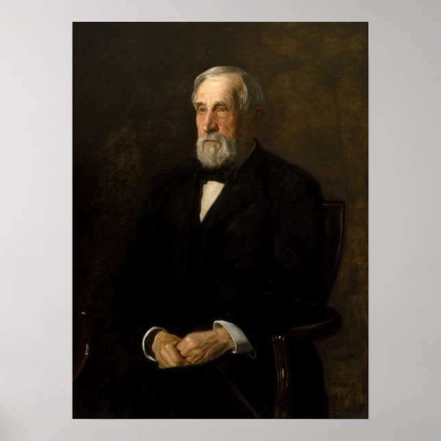 Eakins - Porträtt of John B. Gest Poster (Framsidan)