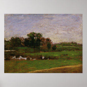 Eakins - Studie för ängarna Poster