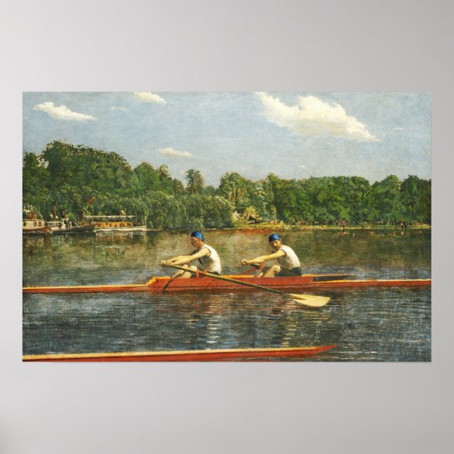 Eakins - Tävlan Biglin Brothers Poster (Framsidan)