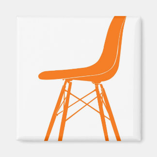 Eames-formad sidstol i plast magnet