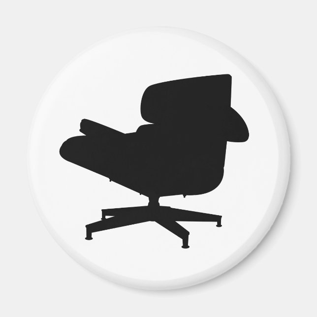 Eames Lounge Ordförande Magnet (Framsidan)
