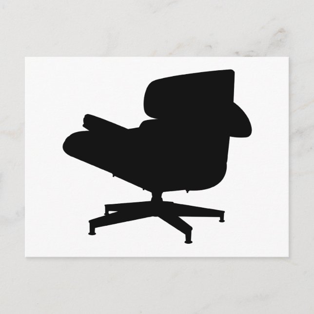 Eames Lounge Ordförande vykort (Framsida)
