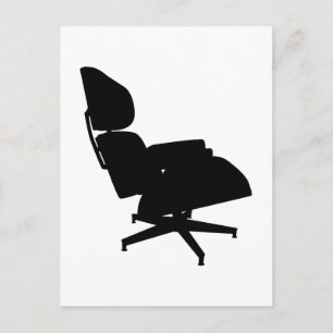 Eames Lounge Ordförande vykort