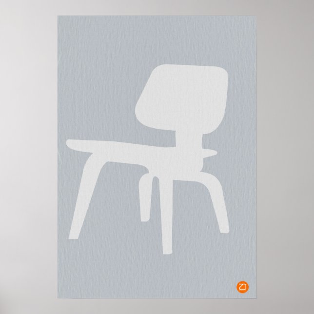 Eames Ordförande Poster (Framsidan)