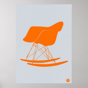 Eames stol poster