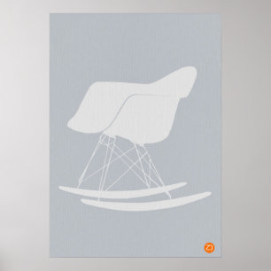 Eames stol poster