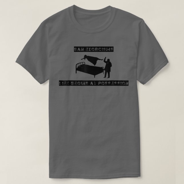 Ean Eorcisms Life börjar vid positionen T Shirt (Design framsida)
