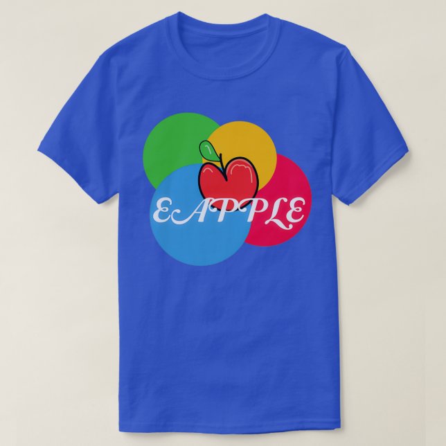Eapple 4 Classic TShirt T Shirt (Design framsida)