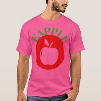 Eapple-äpple vegetarian, lustigt design 14 t shirt