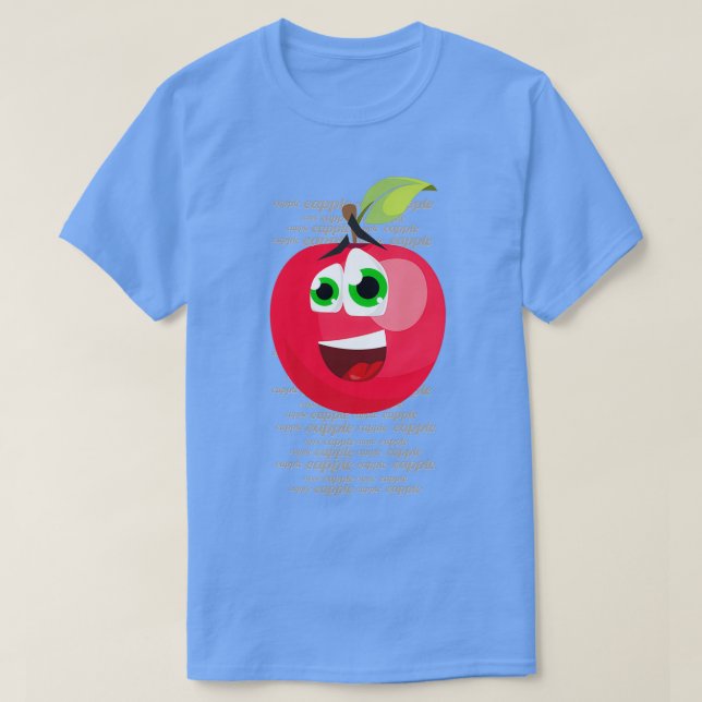 Eapple Cute Eapple Classic TShirt T Shirt (Design framsida)