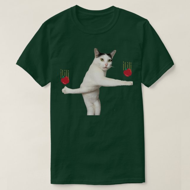 Eapple Funny GiftCat 2 T Shirt (Design framsida)