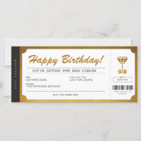 Ear Piercing Guld Gift Voucher Certificate