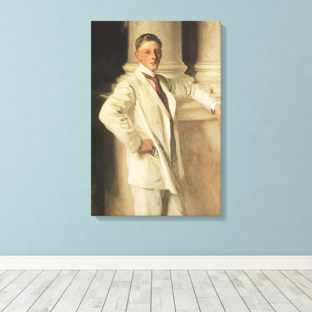 Earl av Dalhousie av John Singer Sargent Canvastryck (Insitu (trägolv))