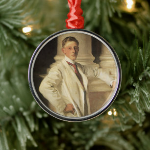 Earl av Dalhousie av John Singer Sargent Julgransprydnad Metall