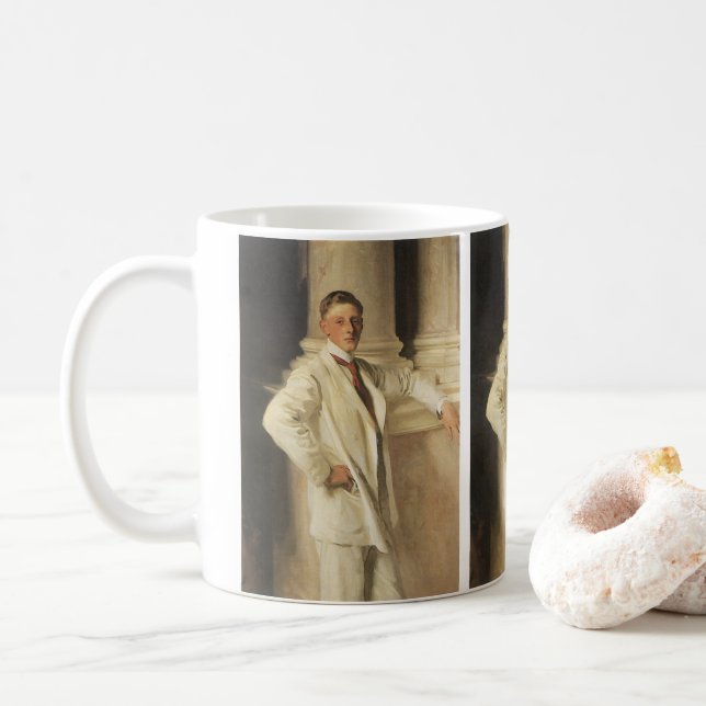Earl av Dalhousie av John Singer Sargent Kaffemugg (Med munk)