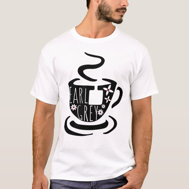 Earl Grått Tea Älskare T Shirt (Framsida)