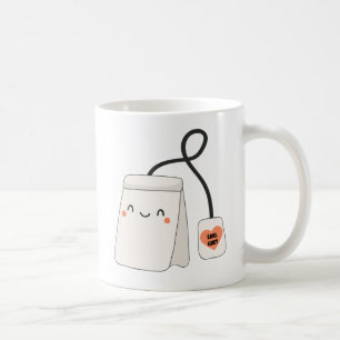 EARL GRÅTT TEA BAG CUTE KAFFEMUGG