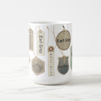 Earl Grått Tea eller valfri text Monogram | PERSON Kaffemugg