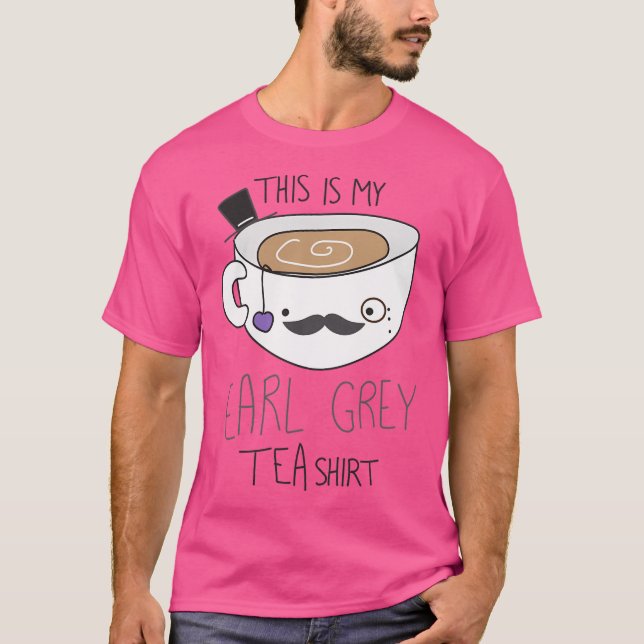 Earl Grått Tea T Shirt (Framsida)