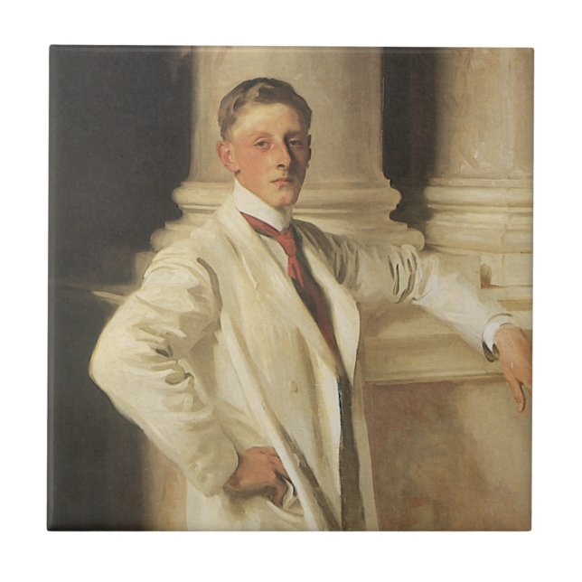 Earl of Dalhousie av John Singer Sargent Kakelplatta (Framsidan)