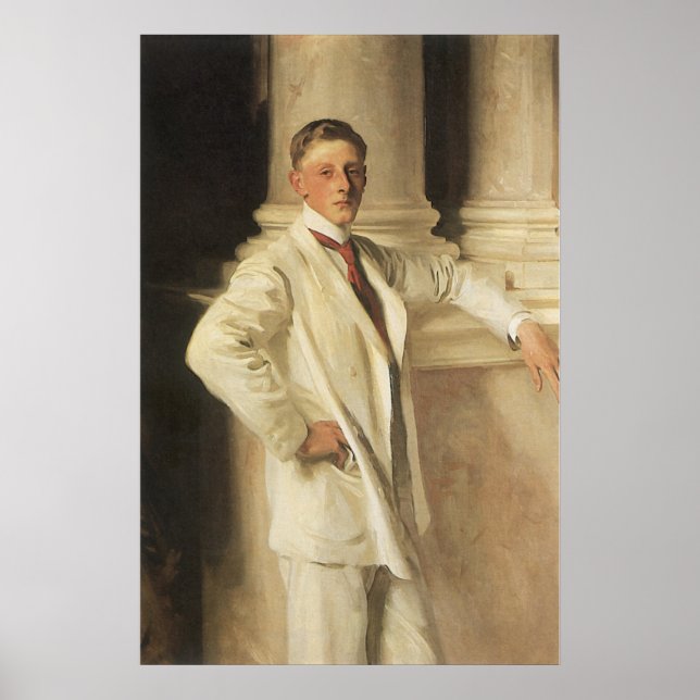 Earl of Dalhousie av John Singer Sargent Poster (Framsidan)